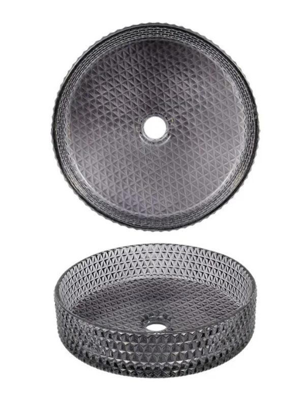 AD-GL11-Vessel Glass Sink