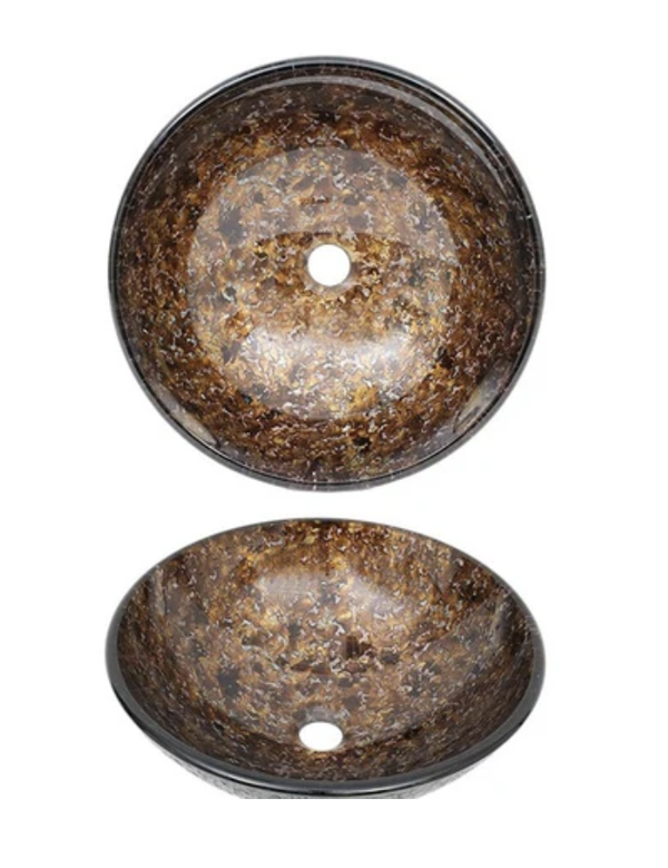 AD-GL14-Vessel Glass Sink