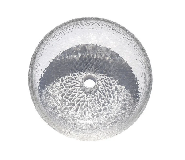 AD-GL4-Vessel Round Glass Sink