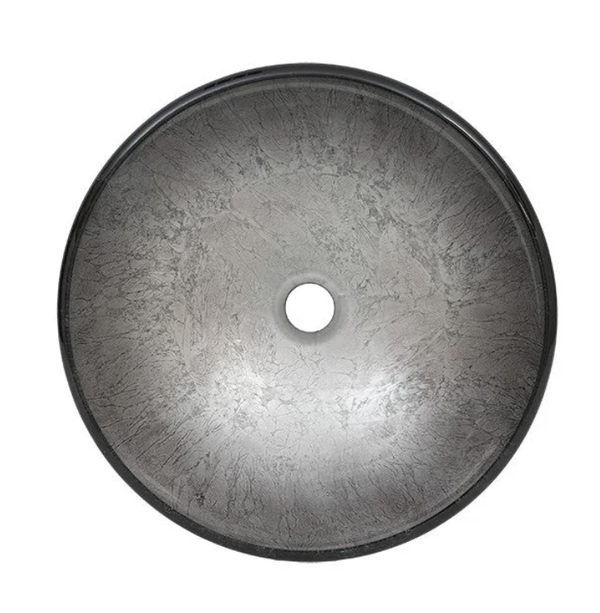 AD-GL8-Vessel Round Glass Sink