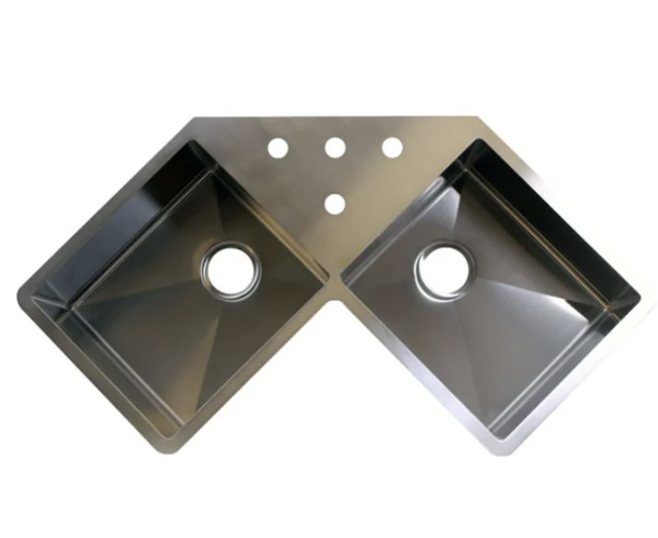 AD-H13-Handmade Undermount Stainless Steel