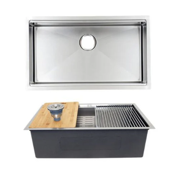 AD-H3219-1 -Workstation Stainless Steel Sink