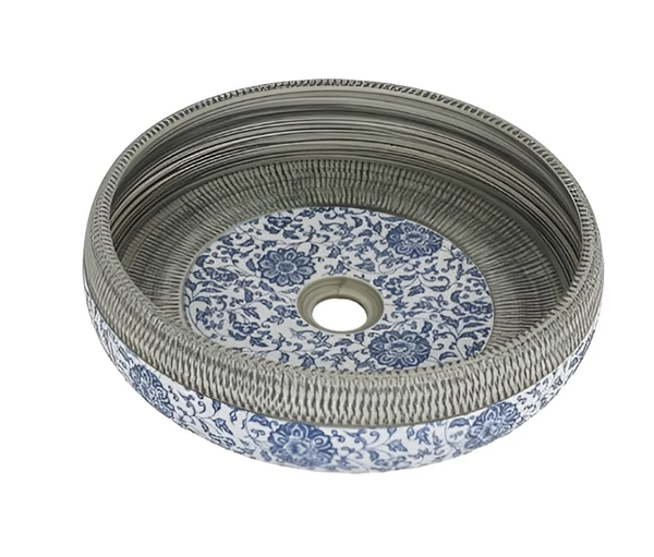 AD-S1-Vessel Round Ceramic Sink