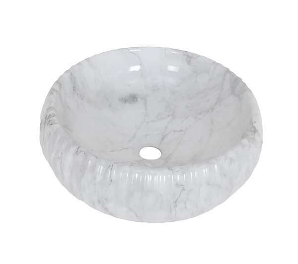 AD-S4-Vessel Round Ceramic Sink