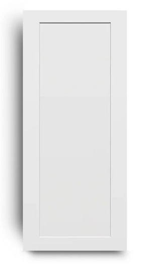 1-panel Prehung Solid Moulded Door (80" height)