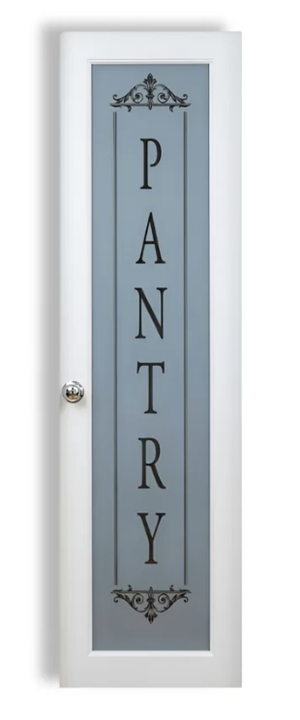 1-panel Pantry Glass Door (80" height)