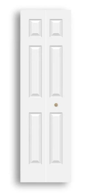 6-panel Bifold Door Hollow Core (80" height)