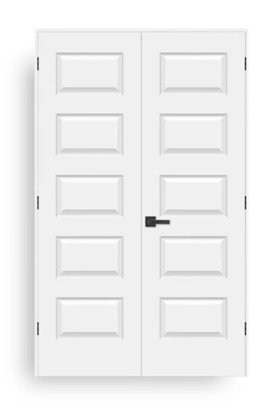 5-panel Hollow Moulded Double Door (80" height)