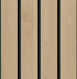Natural Macro Acoustic Wood Slat Panels (10.63x94.5)
