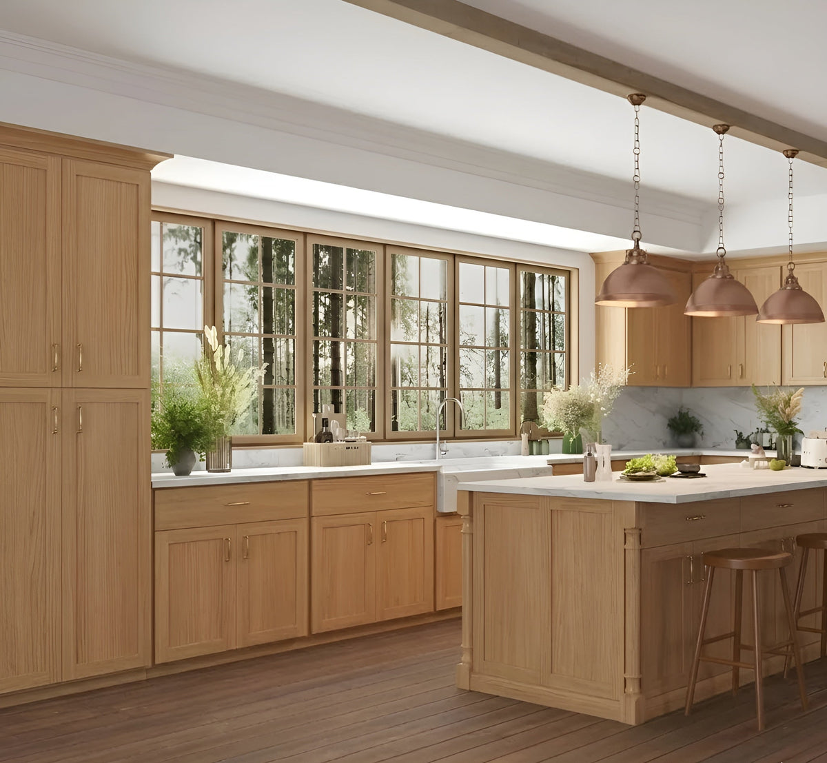 Slim Shaker Oak