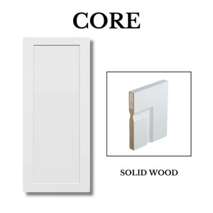 5-panel Prehung Solid Moulded Door (80"  height)