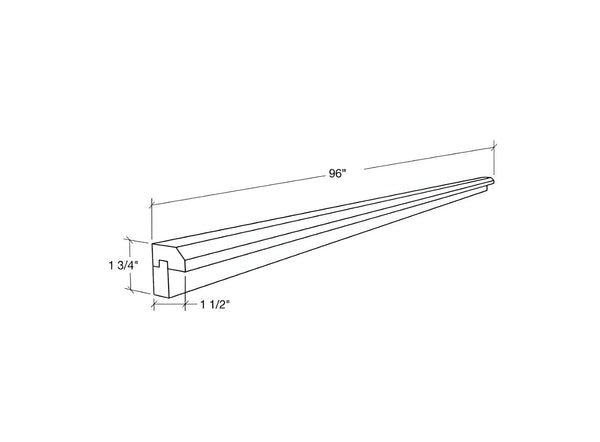 Sydney White Light Rail Moulding