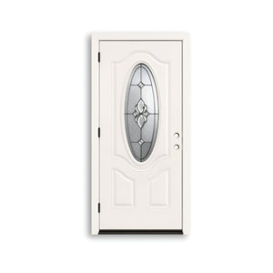 36 x 80 LONG BEACH Fiberglass Exterior Prehung Door