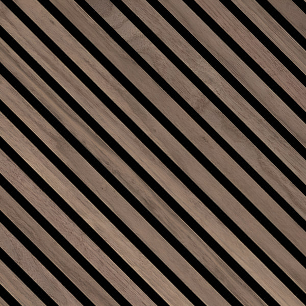 Tawny Acoustic Wood Slat Panels (9.5X120)