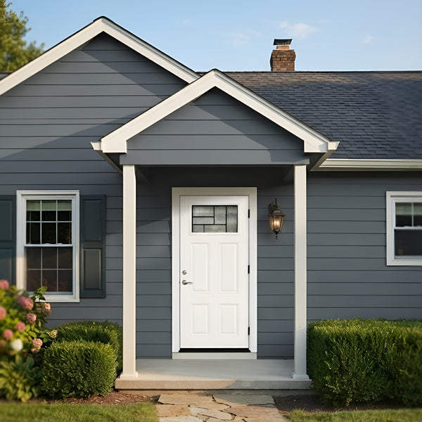 36 x 80 Top Blind Fiberglass Exterior Prehung Door