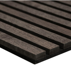 Umber Acoustic Wood Slat Panels (9.5X120)