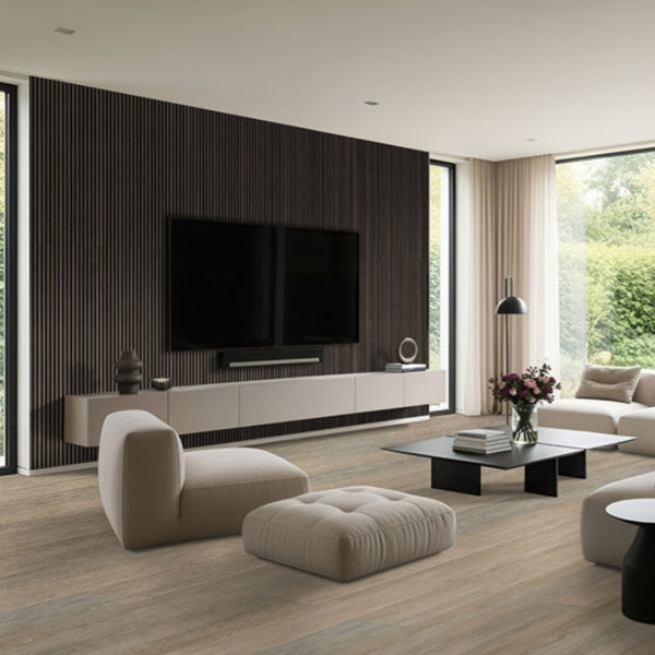 Umber Acoustic Wood Slat Panels (9.5X120)
