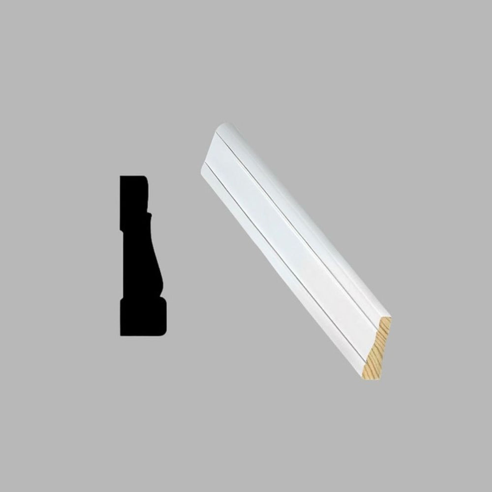 Revestimiento de pino de 2 1/4"