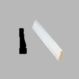 Revestimiento de pino de 2 1/4"