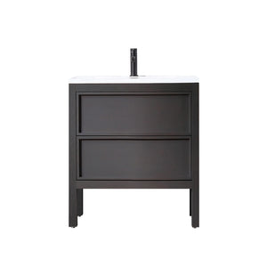 ANNECY 24" CHARCOAL BATHROOM VANITY