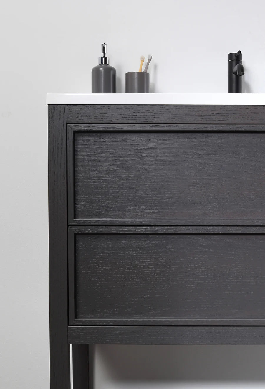 ANNECY 24" CHARCOAL BATHROOM VANITY
