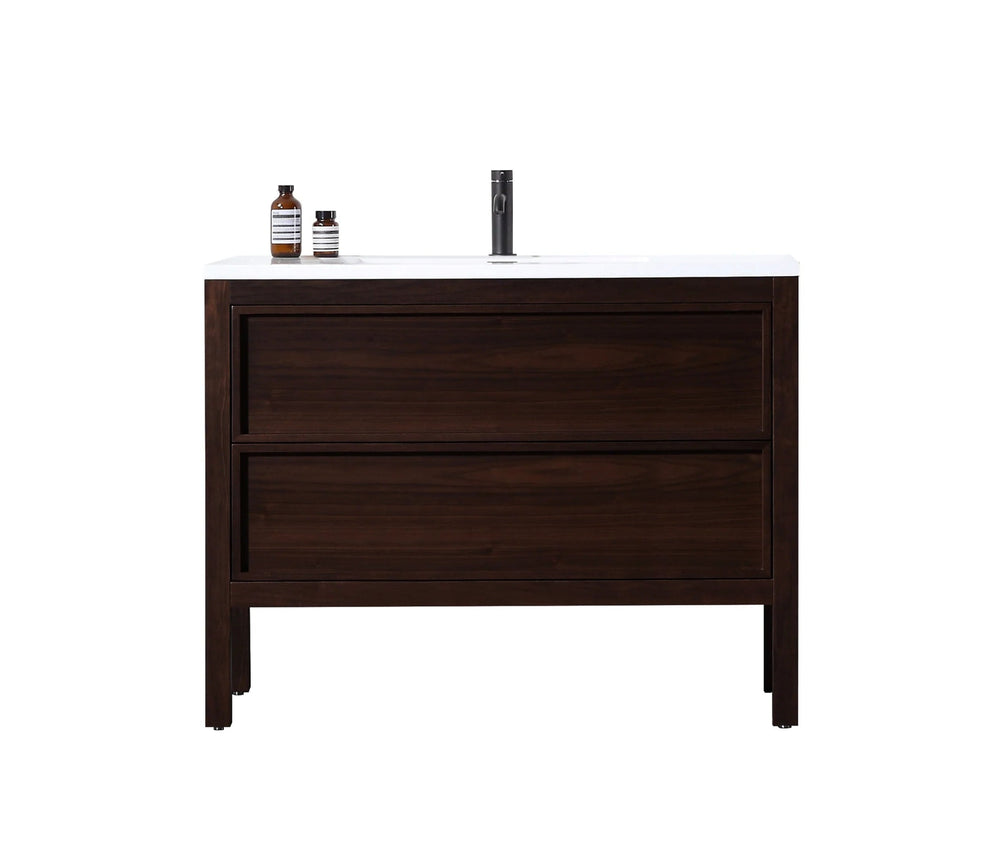 ANNECY 48” DARK WALNUT BATHROOM VANITY
