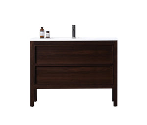 ANNECY 48” DARK WALNUT BATHROOM VANITY