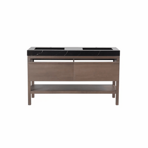 BIBURY 72" CHESTNUT OAK BATHROOM VANITY