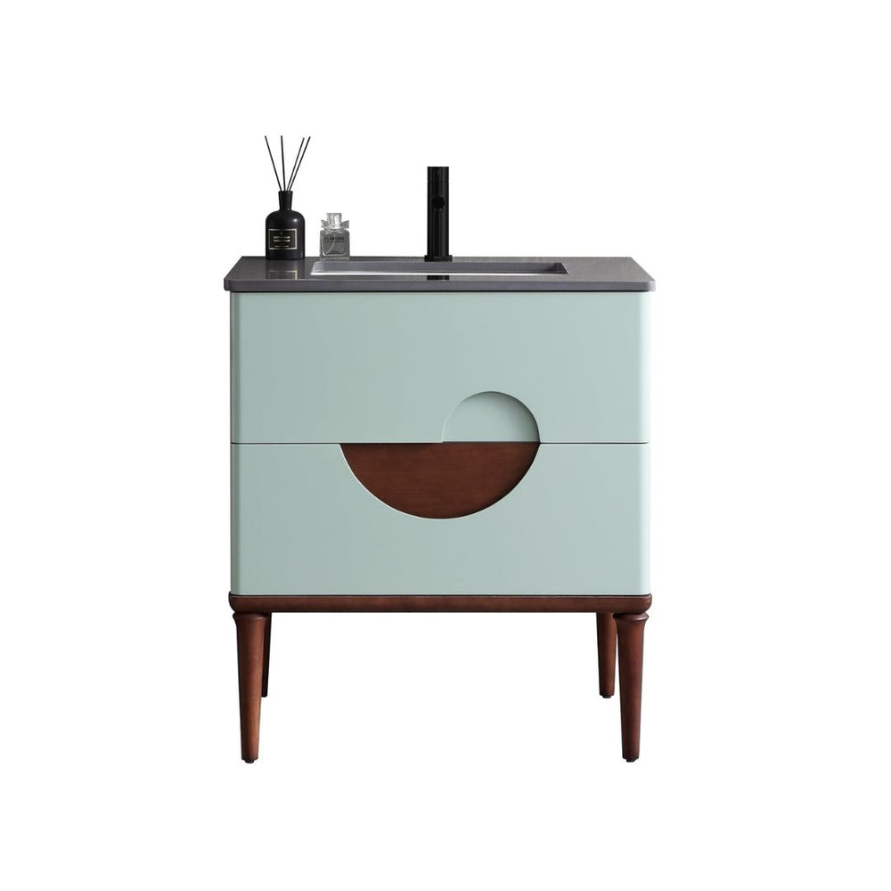 BURANO 30” ALOE GREEN BATHROOM VANITY