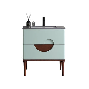 BURANO 30” ALOE GREEN BATHROOM VANITY