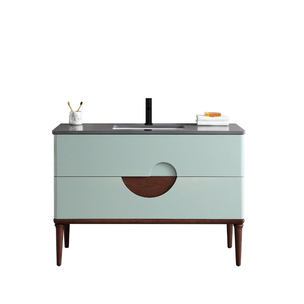 BURANO 48” ALOE GREEN BATHROOM VANITY