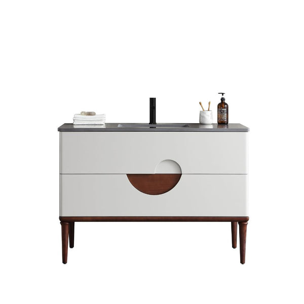 BURANO 48” BEIGE BATHROOM VANITY