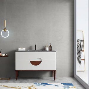 BURANO 48” BEIGE BATHROOM VANITY