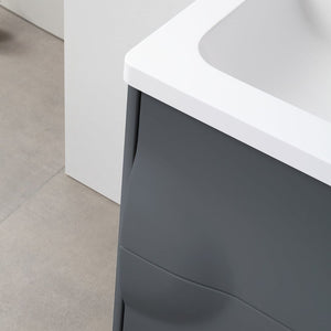 COLMAR 24” DARK GRAY BATHROOM VANITY