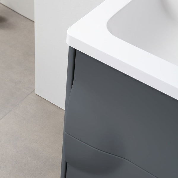 COLMAR 24” DARK GRAY BATHROOM VANITY