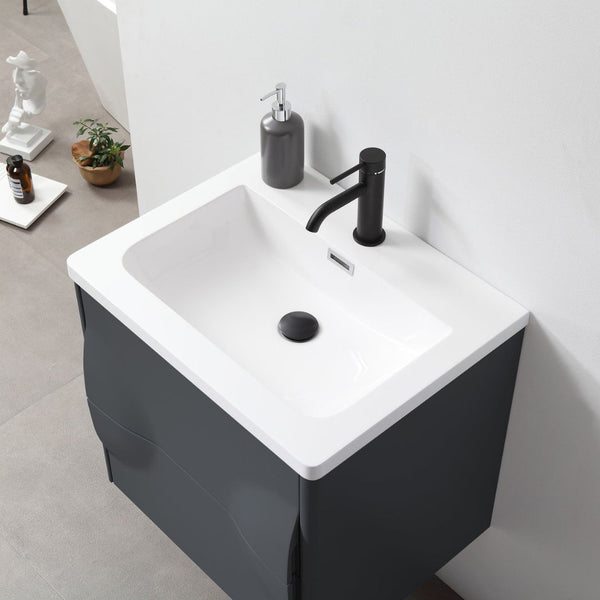 COLMAR 24” DARK GRAY BATHROOM VANITY