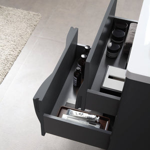 COLMAR 24” DARK GRAY BATHROOM VANITY
