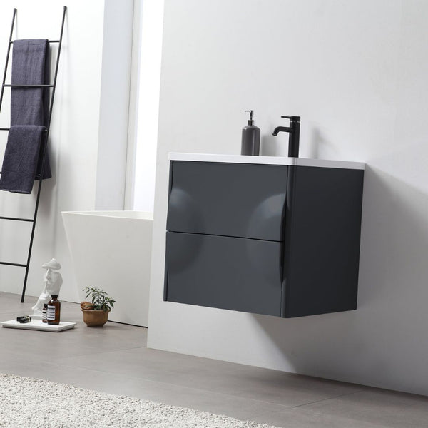 COLMAR 24” DARK GRAY BATHROOM VANITY