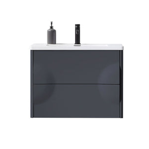 COLMAR 30” DARK GRAY BATHROOM VANITY