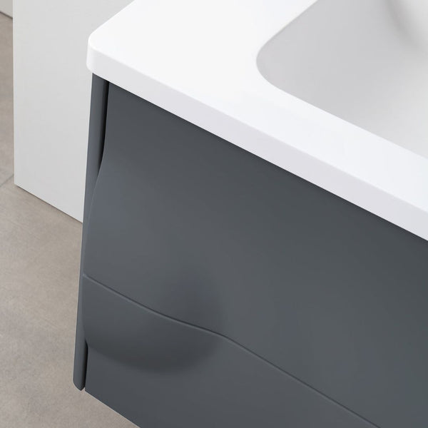 COLMAR 30” DARK GRAY BATHROOM VANITY
