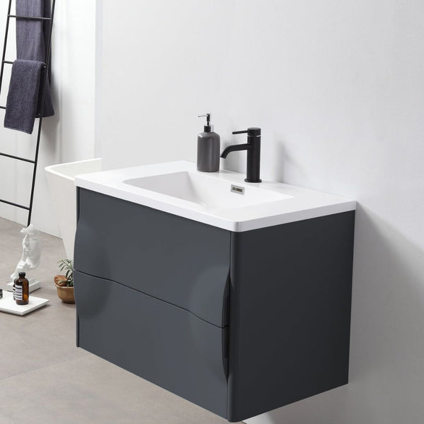 COLMAR 30” DARK GRAY BATHROOM VANITY