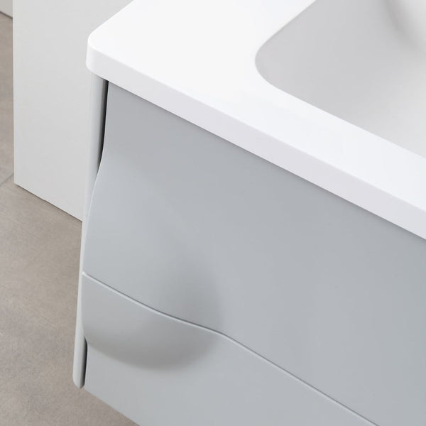 COLMAR 30” LIGHT GRAY BATHROOM VANITY