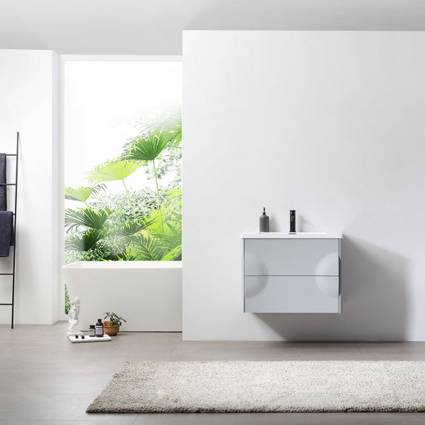 COLMAR 30” LIGHT GRAY BATHROOM VANITY