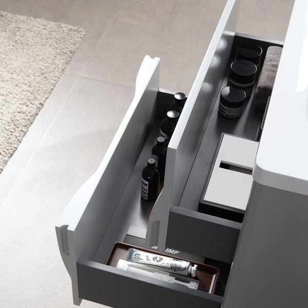 COLMAR 30” LIGHT GRAY BATHROOM VANITY