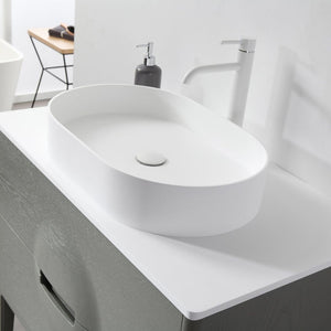 COLMAR 36” OLIVE GREEN BATHROOM VANITY