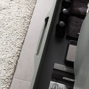 COLMAR 36” OLIVE GREEN BATHROOM VANITY