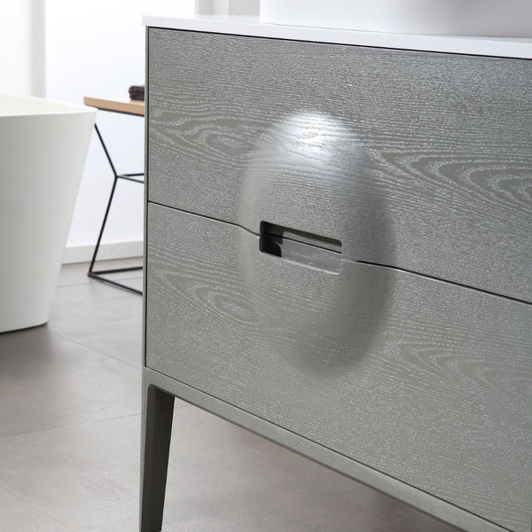 COLMAR 36” OLIVE GREEN BATHROOM VANITY