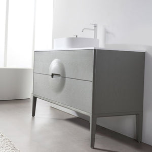 COLMAR 48” OLIVE GREEN BATHROOM VANITY