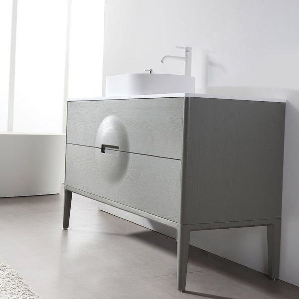 COLMAR 48” OLIVE GREEN BATHROOM VANITY