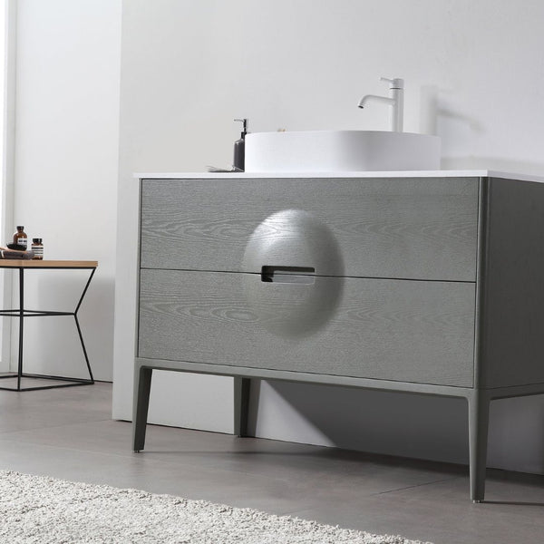 COLMAR 48” OLIVE GREEN BATHROOM VANITY
